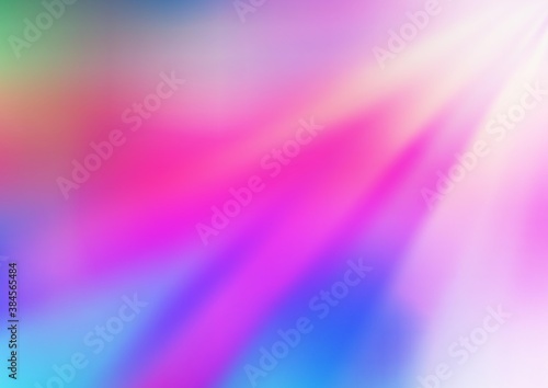 Light Multicolor, Rainbow vector glossy abstract template.
