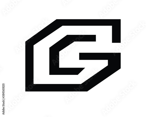 g and c logo designs and monogram