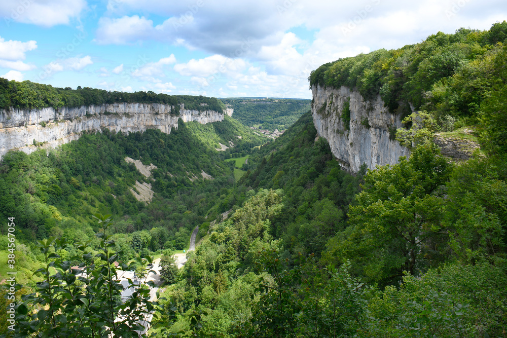 France, Jura, cirque de Beaumes les messieurs