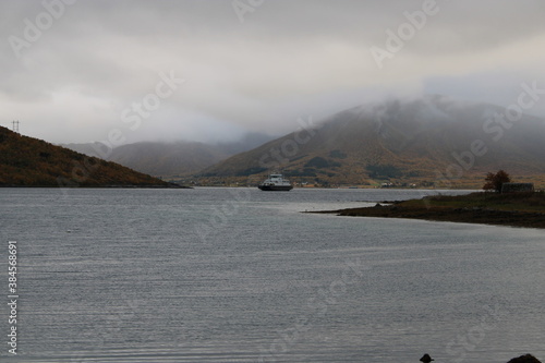 A ferry service between Vesteralen islands and the Norwegian mainland © been.there.recently