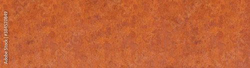 Background rust texture as a panorama with homogeneous rust surface cortensteel - Hintergrund Cortenstahl Rosttextur als Banner mit homogene Rostoberfläche photo