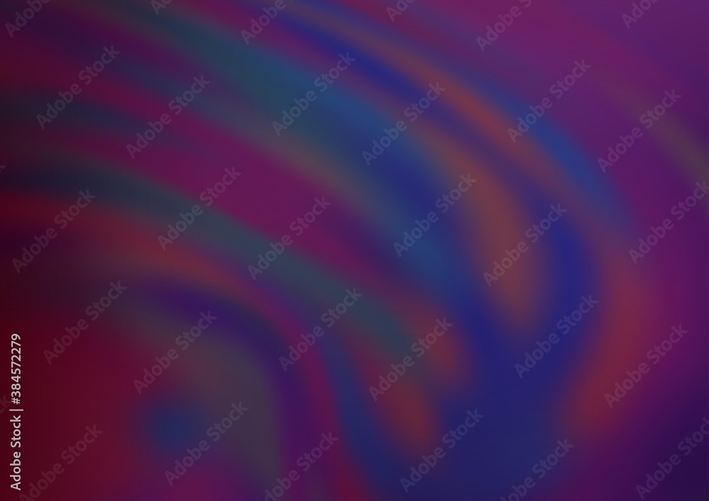 Dark Purple vector blurred background. Dark Purple vector blurred background.