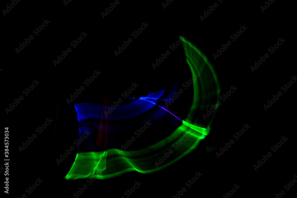 abstract background with neon light 