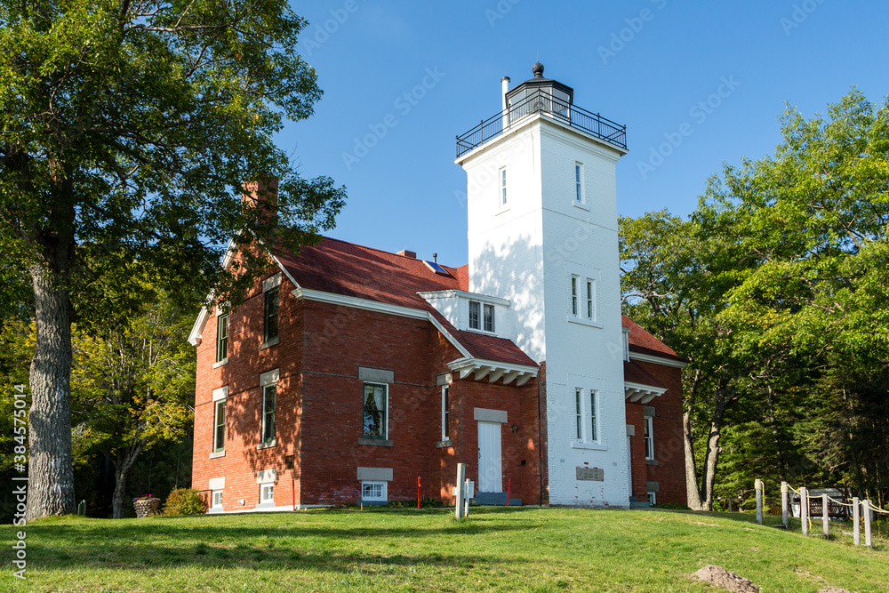 Forty Mile Point Lighthouse, Lake Huron, Michigan