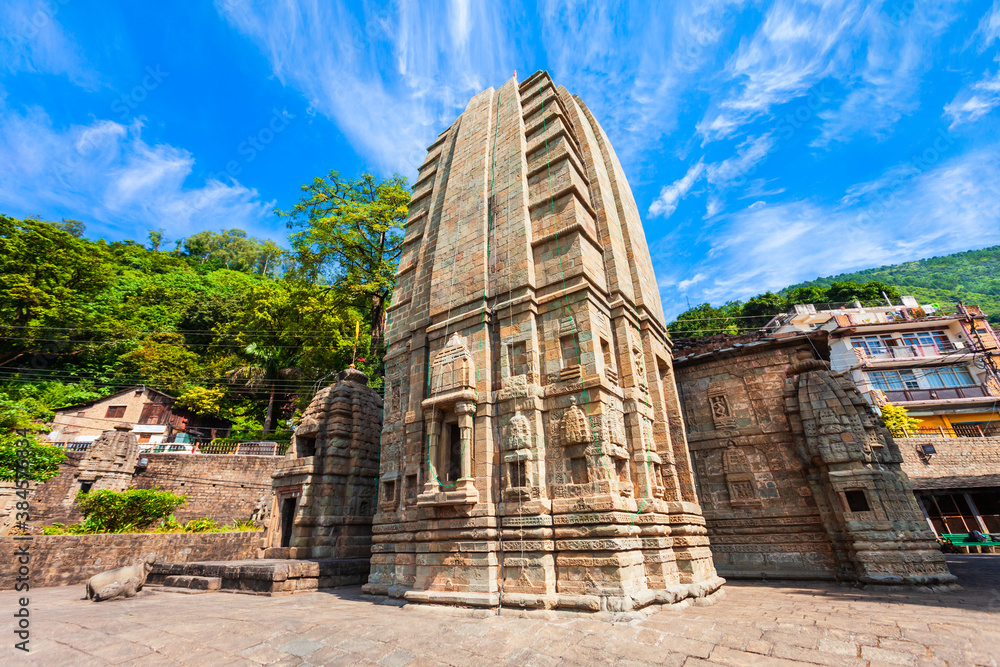 Triloknath Temple in Mandi town, India