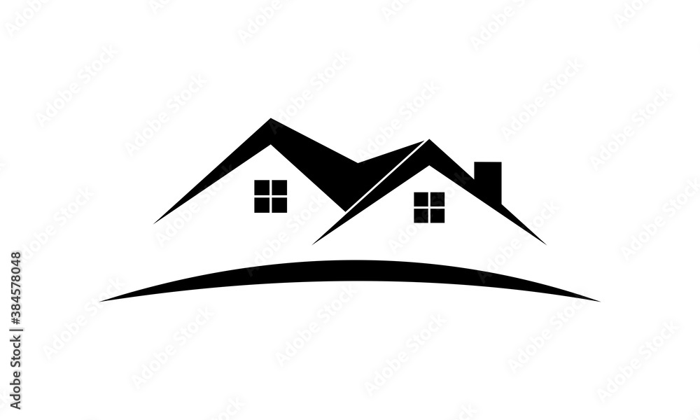 real estate roof logo