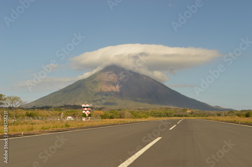 The volcanic islands Isla Ometepe and the volcanoes around Léon in Nicaragua, Central America