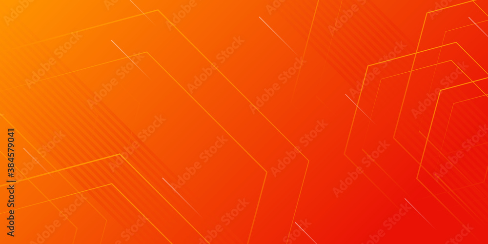 Abstract minimal orange background with geometric creative and minimal gradient concepts, for posters, banners, landing page concept image.