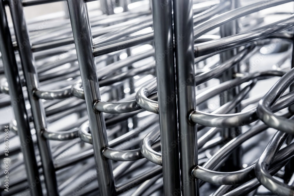 Abstract industrial background of metal pipes construction. Abstract industrial background of metal pipes construction.