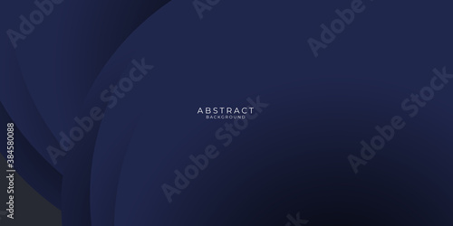 Blue curve wave abstract background. geometric illustration with gradient. background texture design for poster, banner, card and template. Vector illustration 