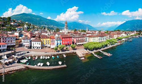 Locarno town on Lake Maggiore photo