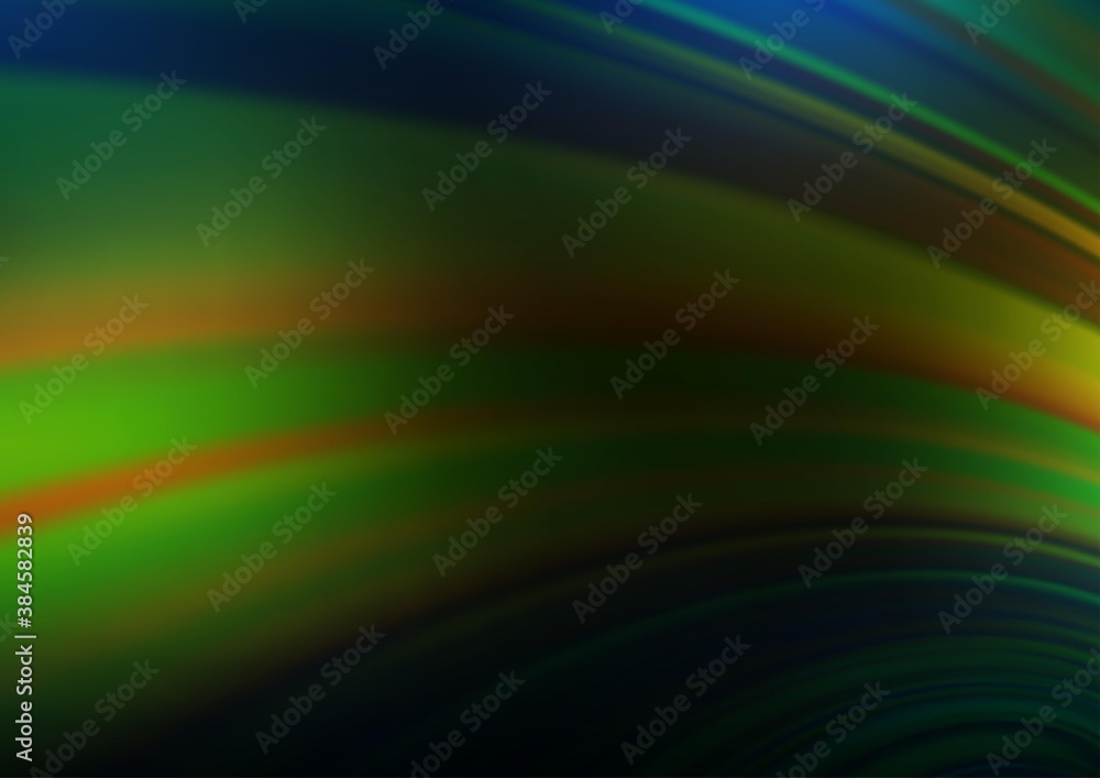 Dark Green, Yellow vector modern elegant background. Dark Green, Yellow vector modern elegant background.