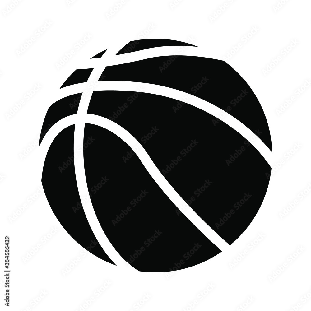 basketball Icon. In Trendy Design Vector. vector illustration