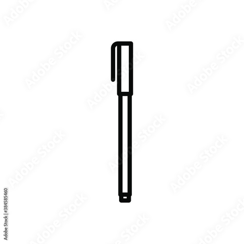 ballpoint pen icon. In Trendy Design Vector. vector illustration