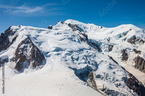 Mont Blanc highest mountain, Europe © saiko3p
