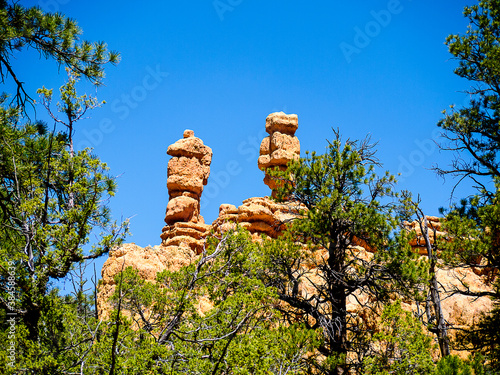 Red Rock Canyon is located about 15 mi les west of Las Vegas, and easily seen from the Las Vegas Strip. The area is visited by over 1 million visitors each year photo