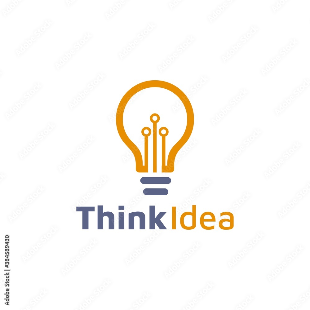 Lightbulb logo template. Lightbulb icon. Abstract lightbulb logo. Business logo template. Vector illustration Lightbulb logo template. Lightbulb icon. Abstract lightbulb logo. Business logo template. Vector illustration