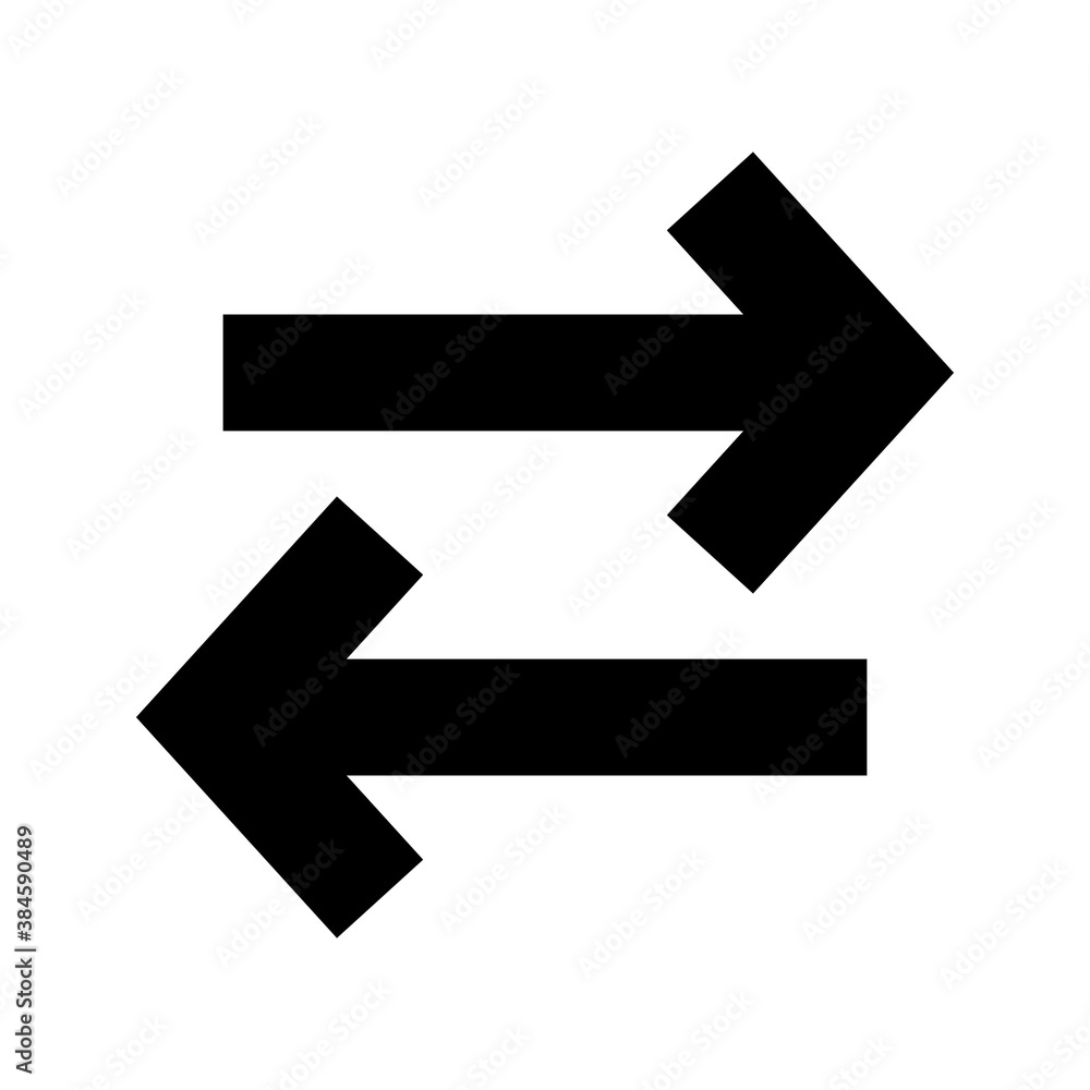 black arrow icon isolated on background black arrow icon isolated on background