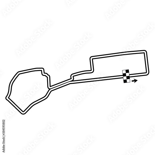 BakuCircuit, Azerbaijan, Race, Map, RaceTrack, Track, Vector