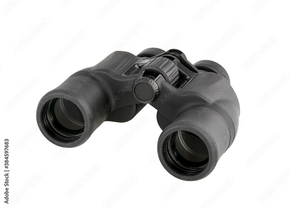 Binoculars isolated on white background without shadow clipping path Binoculars isolated on white background without shadow clipping path