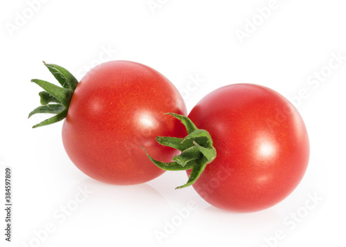 Tomatoes cherry isolated on white background