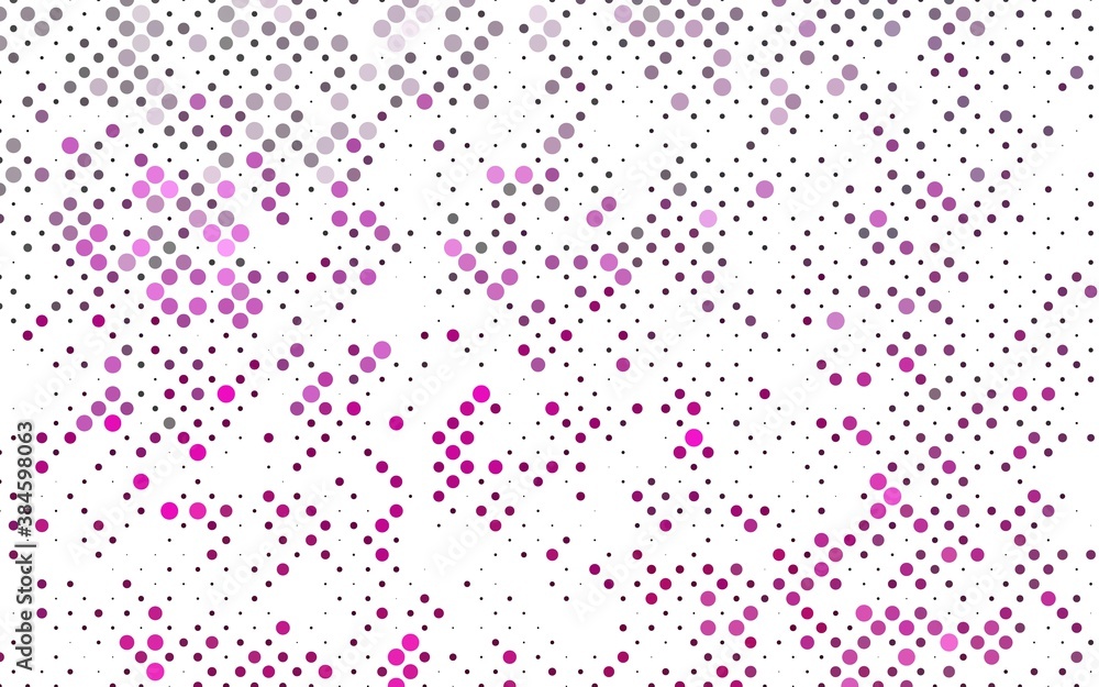 Light Pink vector texture with disks. Light Pink vector texture with disks.