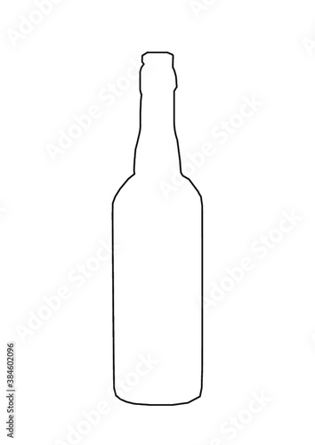 calque de bouteille