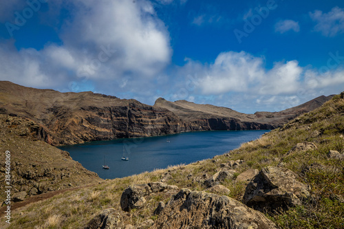 Blick auf die Baia d´Abra auf Madeira, Portugal