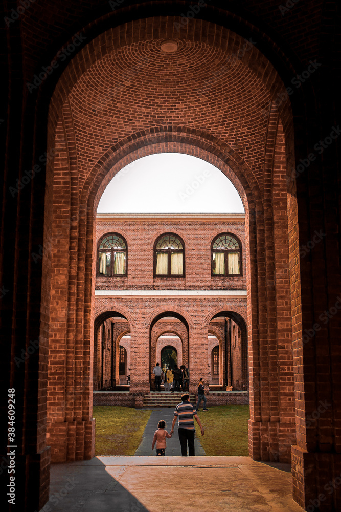 Fototapeta premium entrance to the castle