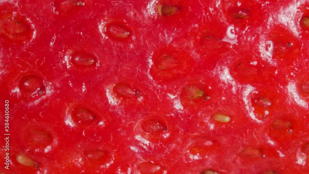 Strawberries close-up. Extreme macro. Ripe berry. Juicy fruit. Strawberries close-up. Extreme macro. Ripe berry. Juicy fruit.