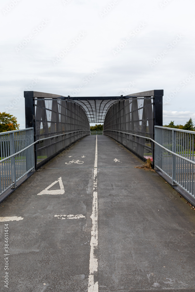 Pedestrian Bridge in Dublin