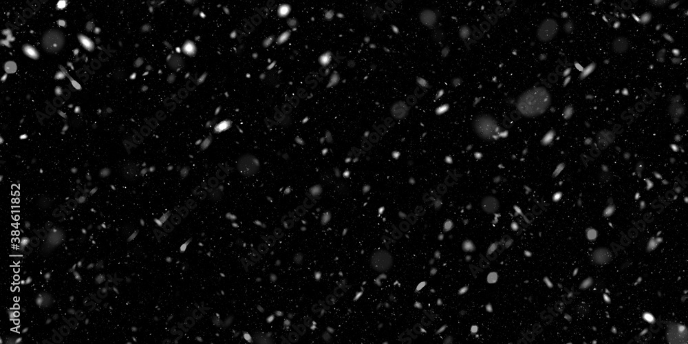 Snow Falling Stock Image In Black Background Snow Falling Stock Image In Black Background