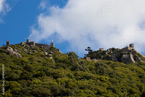 Moorish Castle in sintra  Portugal