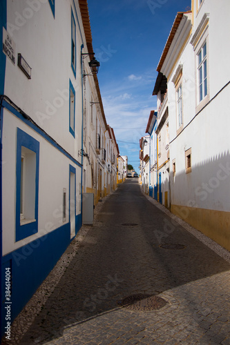 Typical street of a village in Alentejo Portugal © nvphoto