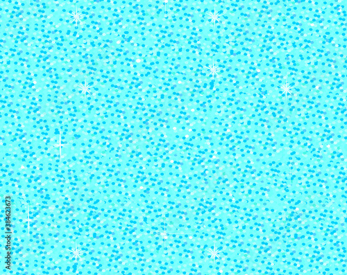 Blue glitter background. vector illustration