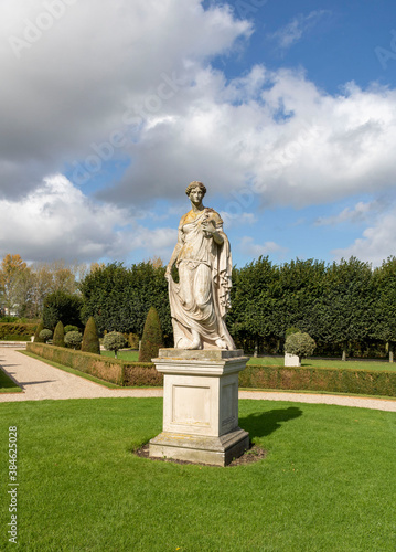 Statue of a person in the park
