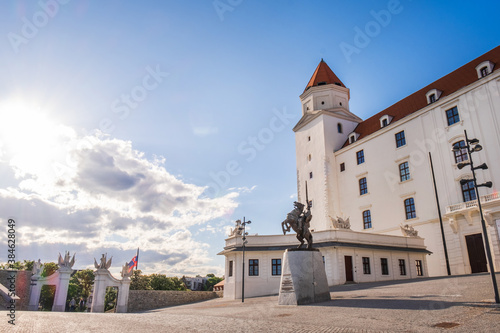 Photography Bratislava Castle on the castle hill