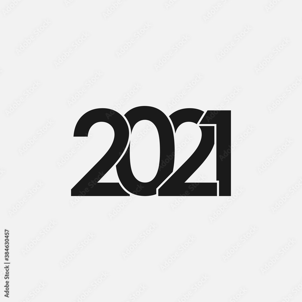2021 year vector icon isolated on gray background 2021 year vector icon isolated on gray background
