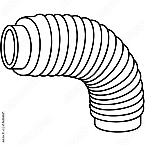 Central air conditioning hose