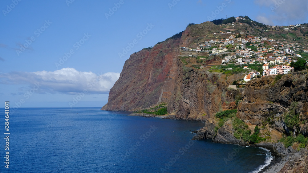 Cabo Girao and cliffs, Camara De Lobos, Madeira, Portugal