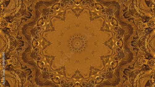 Abstract kaleidoscope background. Beautiful multicolor kaleidoscope texture. Unique kaleidoscope design.