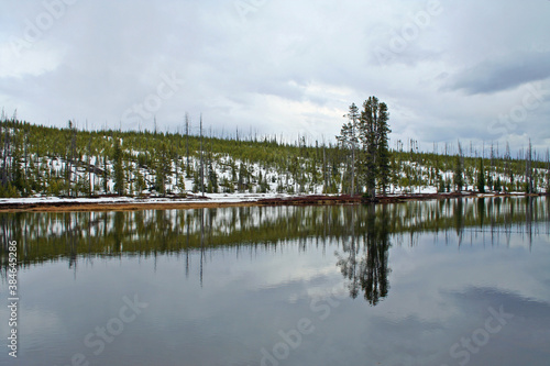 Lewis River in Yellowstone