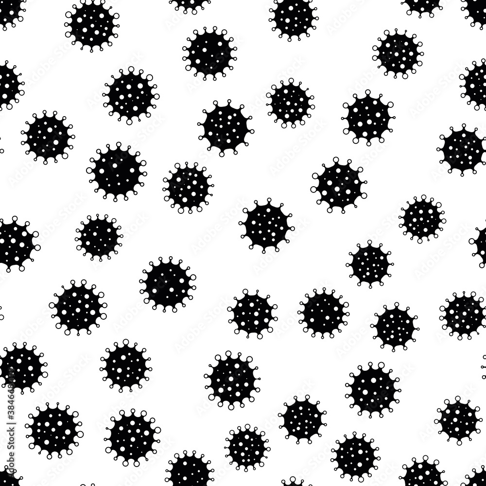 Coronavirus seamless background pattern Coronavirus seamless background pattern