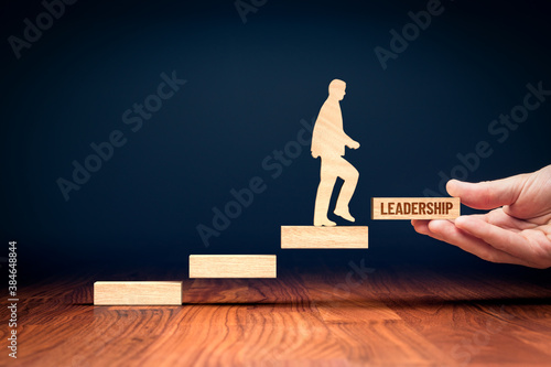 Personal development to be leadership concept