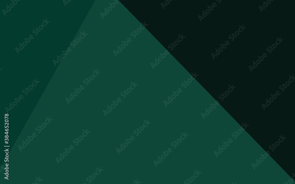 Dark Green vector abstract polygonal layout. Dark Green vector abstract polygonal layout.