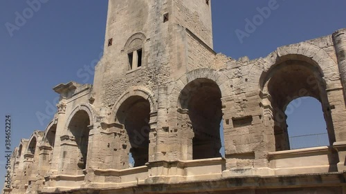 Wallpaper Mural Roman amphitheatre at city Arles, South France Torontodigital.ca