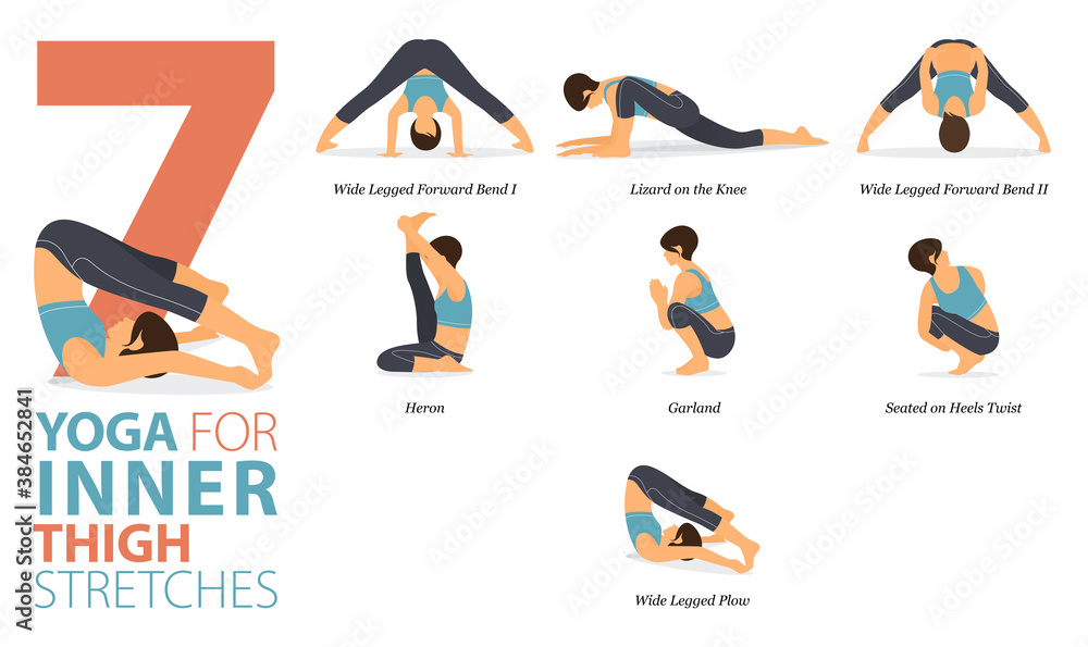 Seated inner thigh discount stretch