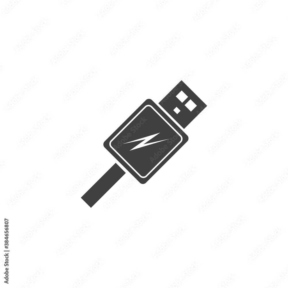 usb icon vector usb icon vector