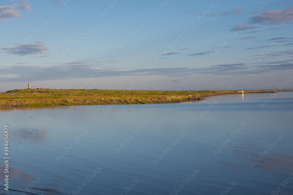 nature reserve of Osland in Hornafjordur in Iceland