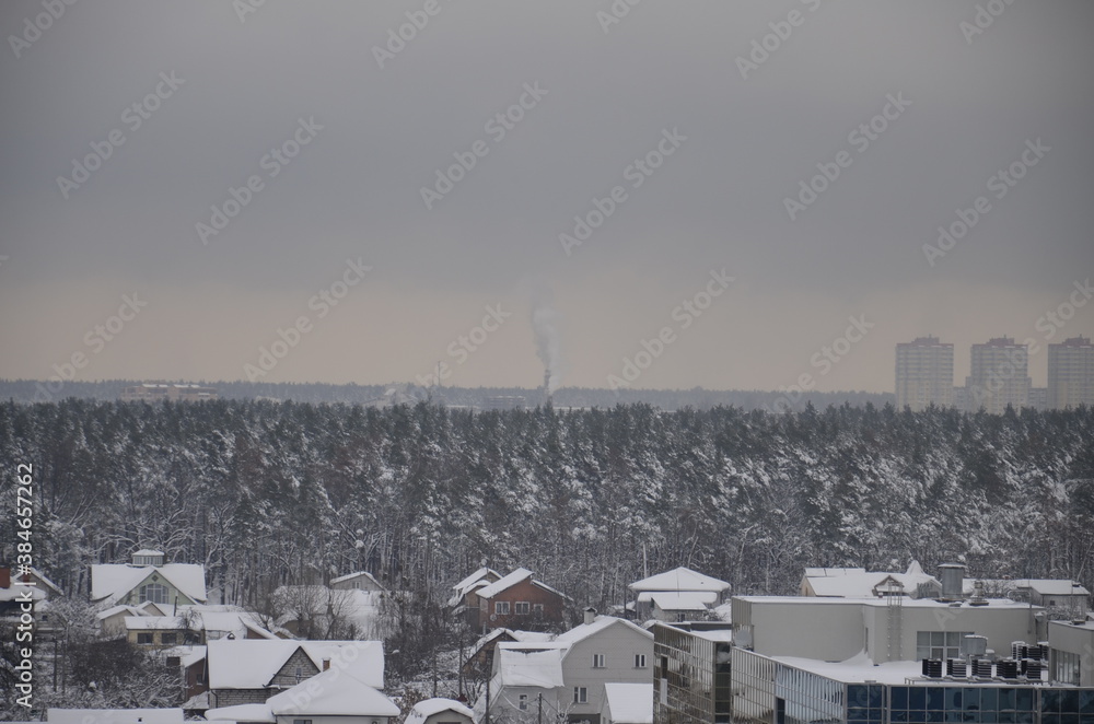 Kiev snow